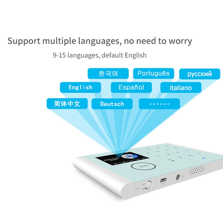 CS118  WIFI+GSM Tuya智能語音防盜報警系統支持Amazon Alexa/ Google Assistant