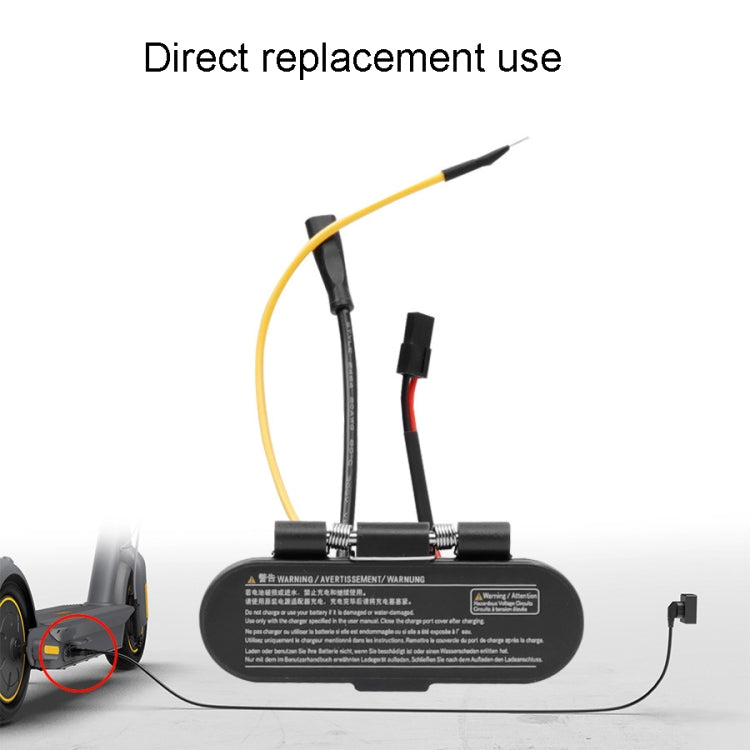 適用於納恩博Max G30 電動滑板車充電口總成