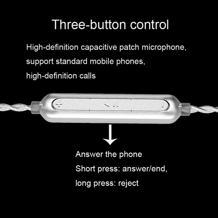 CVJ 入耳式耳塞樹脂可換線耳機