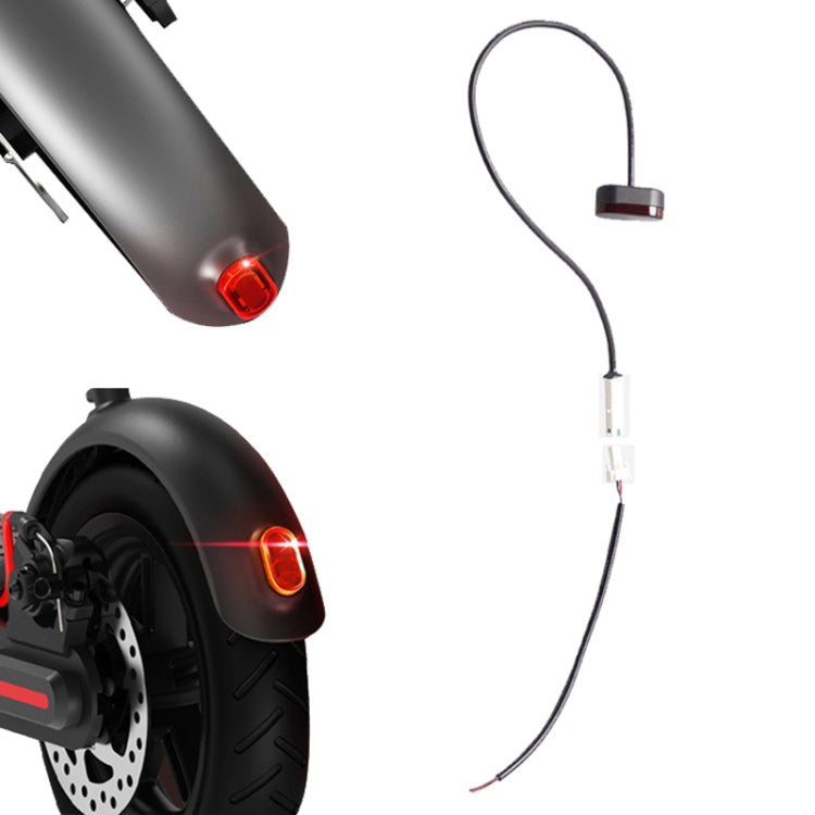 適用於小米M365 / PRO后擋泥板帶線尾燈+卡扣+電池連接線