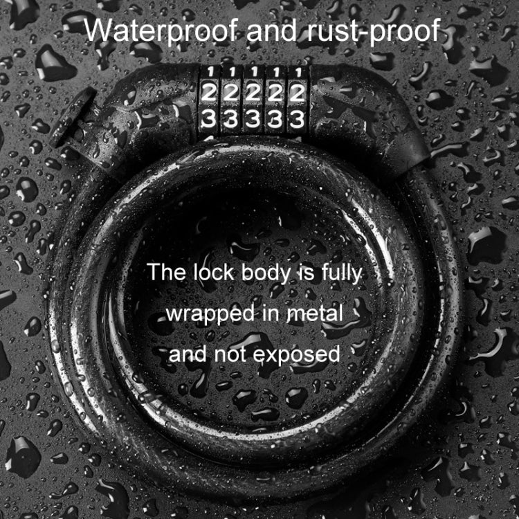 山地自行車騎行防盜鑰匙密碼鎖