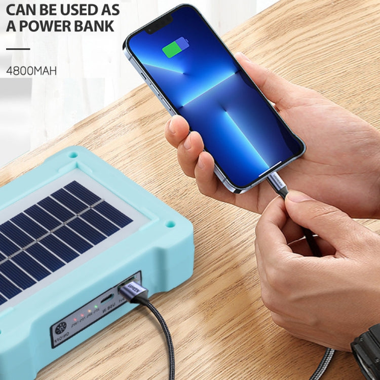 太陽能投光燈 便攜手電筒應急工作燈