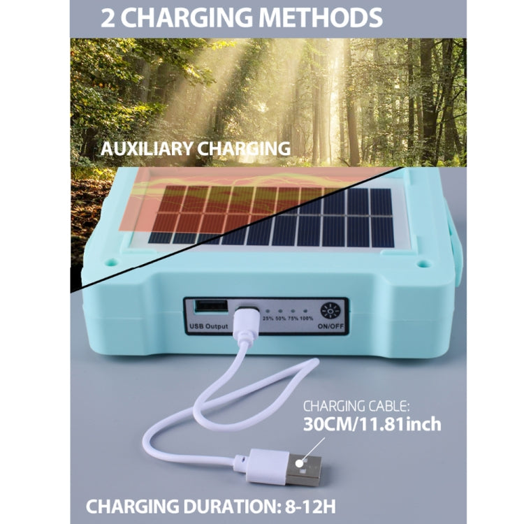 太陽能投光燈 便攜手電筒應急工作燈