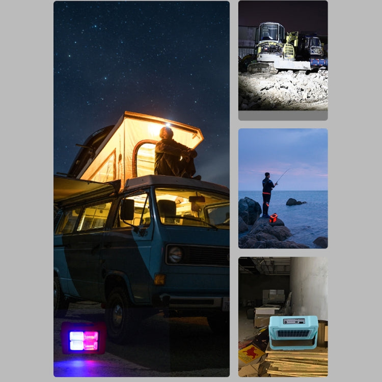 太陽能投光燈 便攜手電筒應急工作燈