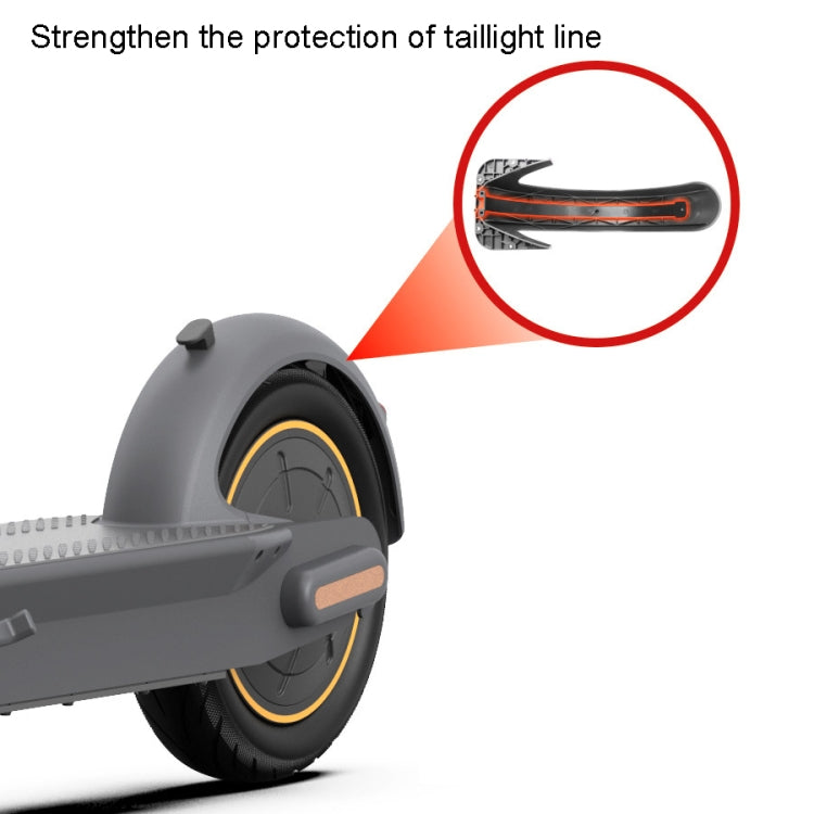 適用於納恩博 MAX G30 電動滑板車零配件 擋泥板尾燈線蓋板