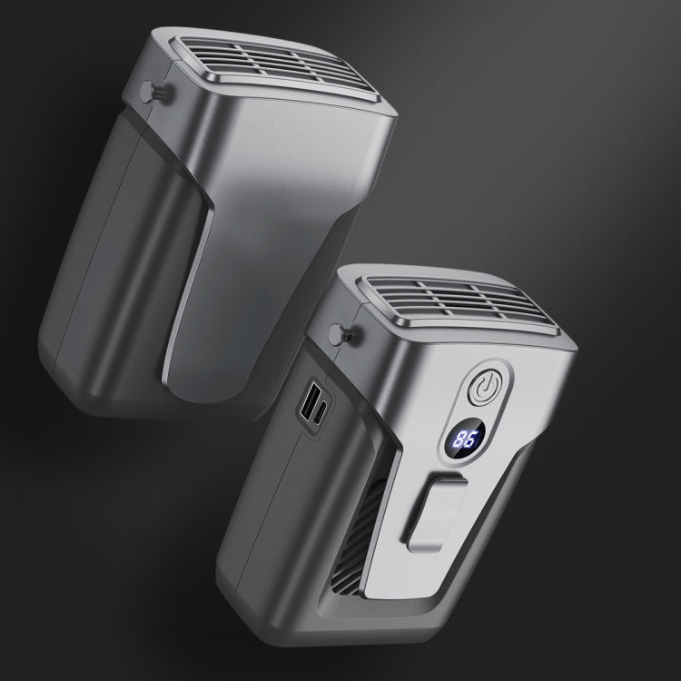 戶外便攜式掛腰大風力無恭弘=叶 恭弘掛脖風扇 帶移動電源功能