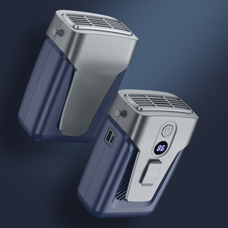 戶外便攜式掛腰大風力無恭弘=叶 恭弘掛脖風扇 帶移動電源功能