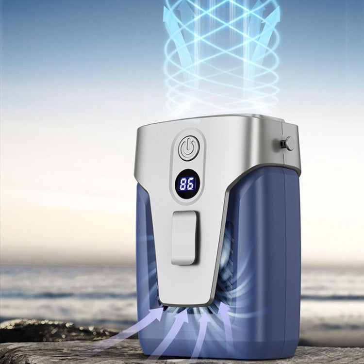 戶外便攜式掛腰大風力無恭弘=叶 恭弘掛脖風扇 帶移動電源功能