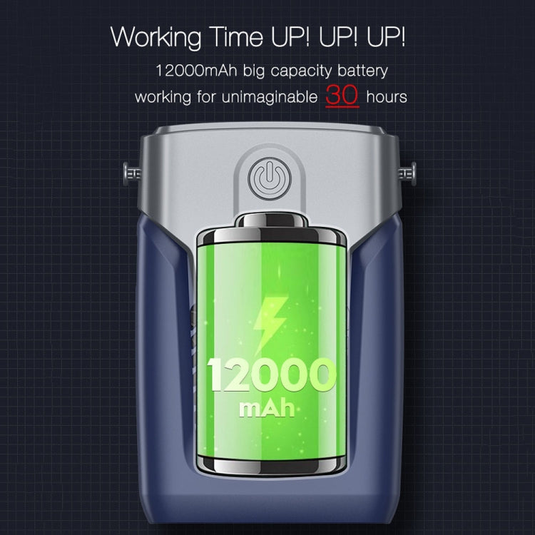 戶外便攜式掛腰大風力無恭弘=叶 恭弘掛脖風扇 帶移動電源功能