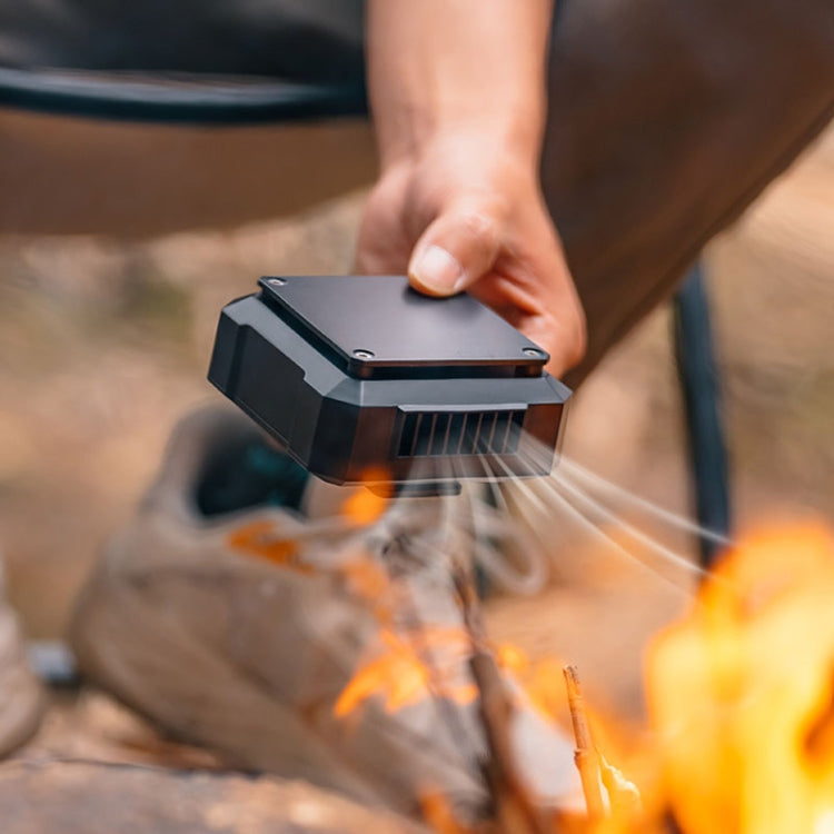 戶外掛腰照明風扇 帶移動電源功能 多功能支架掛脖風扇