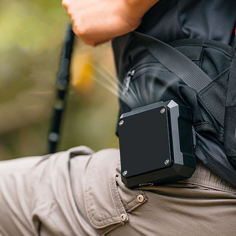 戶外掛腰照明風扇 帶移動電源功能 多功能支架掛脖風扇