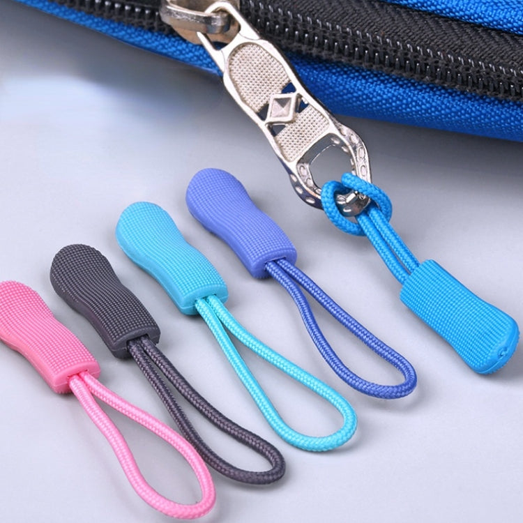 10個/包 TPU塑料拉頭拉鏈繩毛毛蟲拉頭