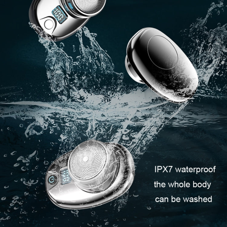 便攜數顯剃鬚刀迷你可水洗電動刮鬍刀