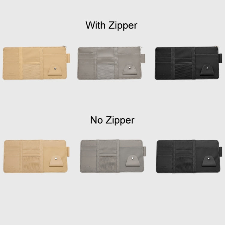 汽車遮陽板裝飾收納票據眼鏡夾