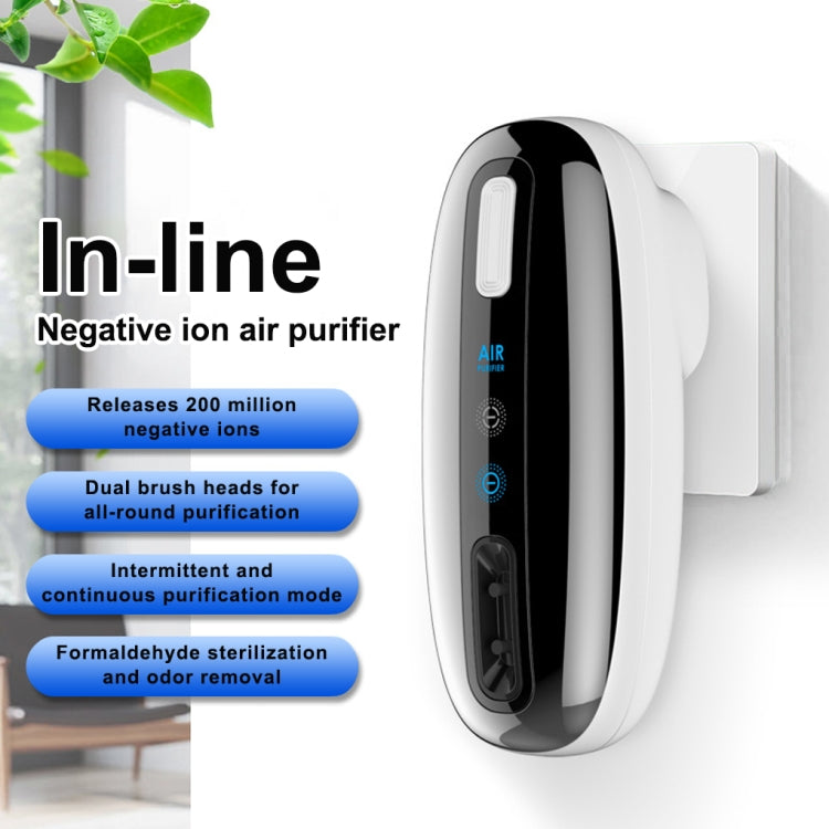 90V-250V 迷你直插式家用負離子空氣凈化器衛生間寵物除臭器負離子發生器