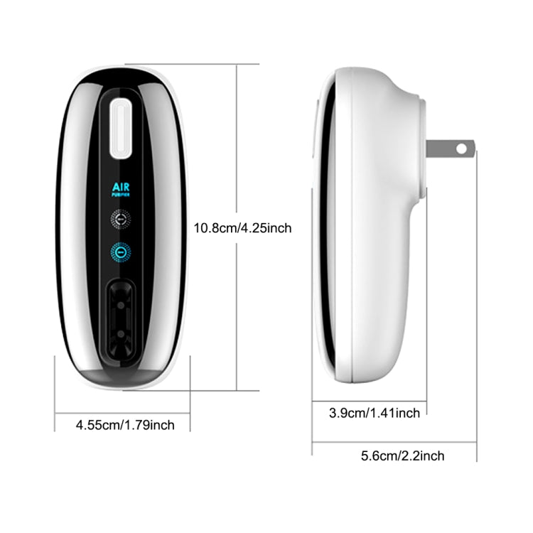 90V-250V 迷你直插式家用負離子空氣凈化器衛生間寵物除臭器負離子發生器