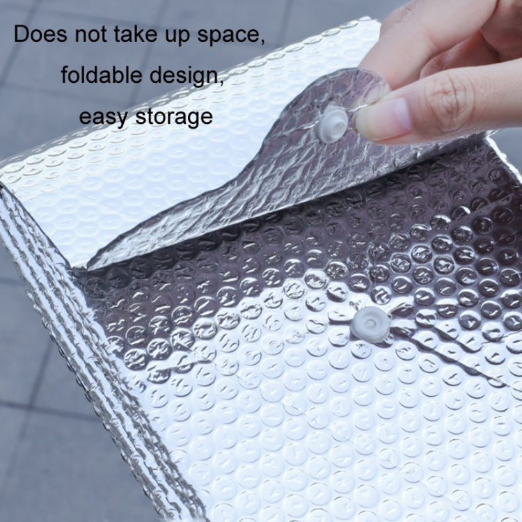 汽車前擋風玻璃防晒隔熱可摺疊遮陽簾