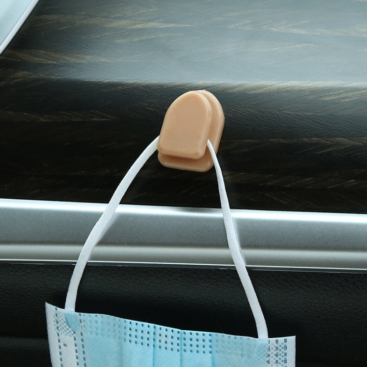 20個賣 迷你車載前排中控便捷自粘掛鈎