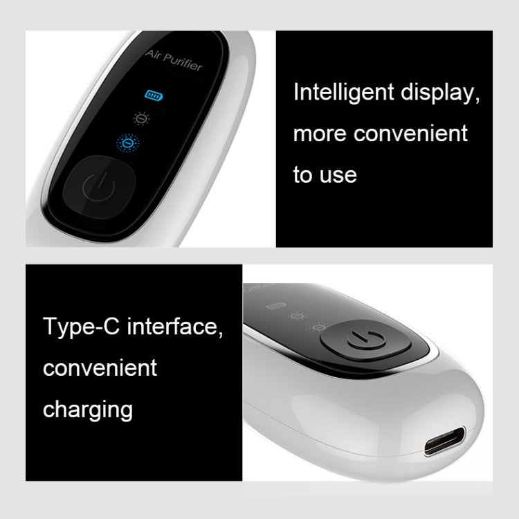 升級雙刷負離子空氣凈化器 掛脖小型便攜式空氣凈化器