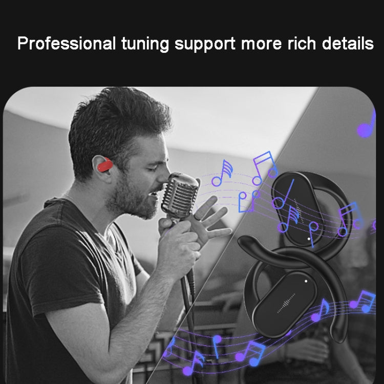 HD313 掛耳式OWS降噪藍牙耳機不入耳重低音空氣傳導運動耳機