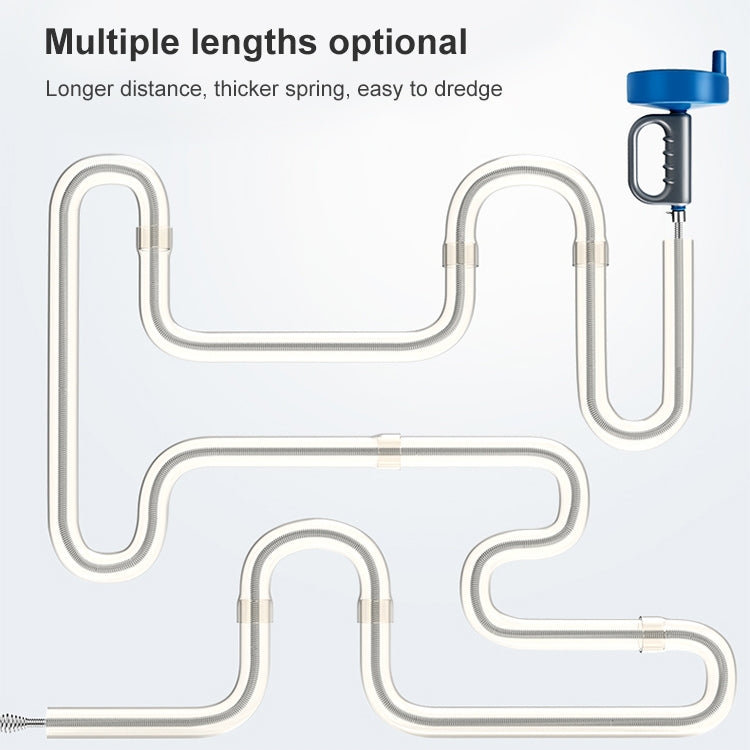 鋼絲管道下水道廁所馬桶洗菜池疏通工具