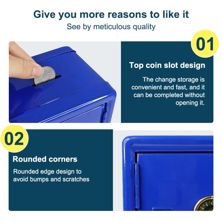 創意密碼数字硬幣現金存錢罐