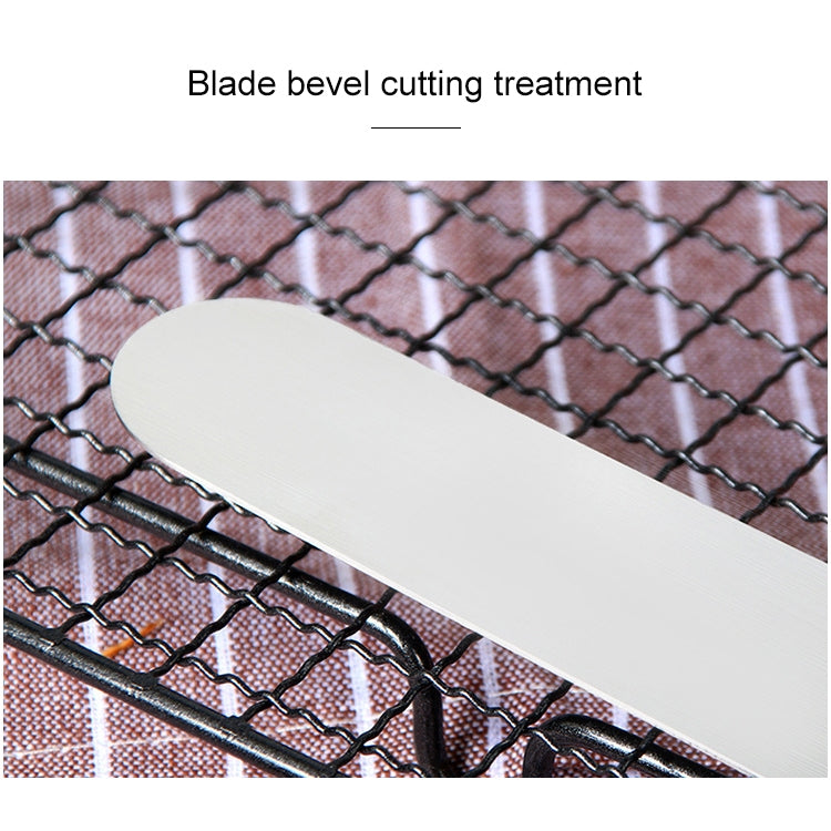 不銹鋼奶油抹刀 不銹鋼曲吻刀蛋糕抹刀烘焙刮刀 烘焙工具