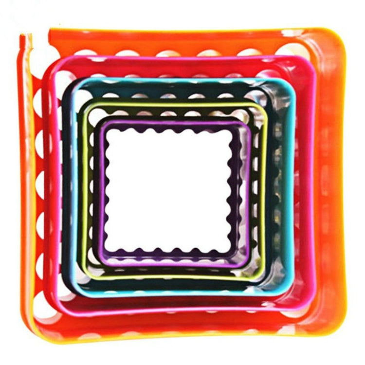 5個一套賣 餅乾塑料蛋糕模具 曲奇柱塞形式DIY烘焙工具