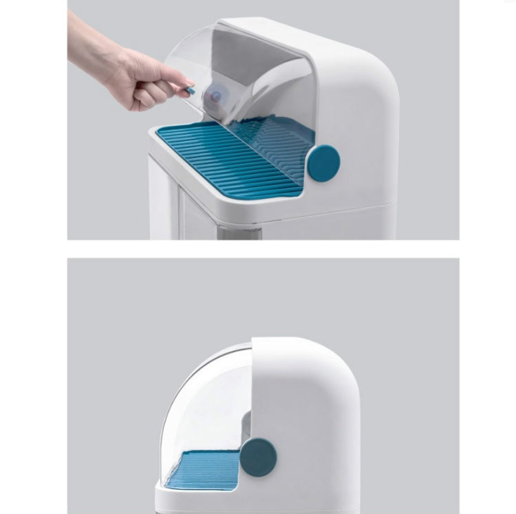 碗筷收納盒帶蓋瀝水置物架塑料碗櫃