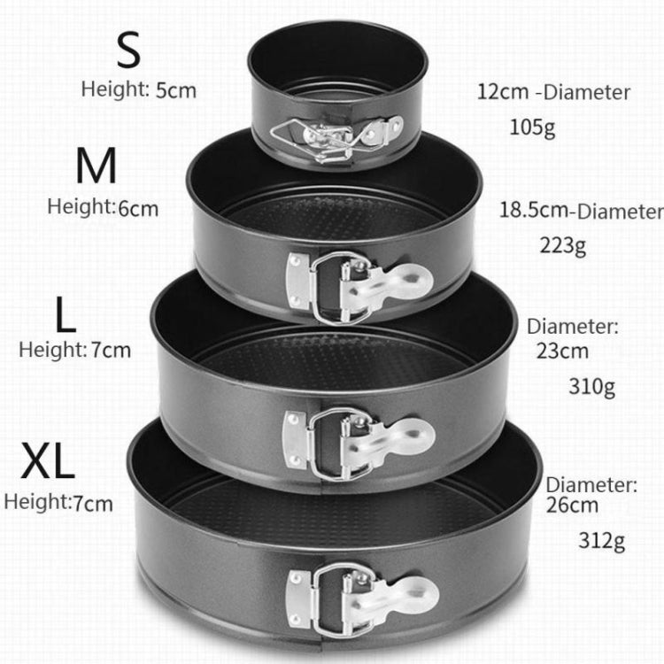 圓形活底鎖扣蛋糕模具 烘焙蛋糕模烤箱家用烘焙工具