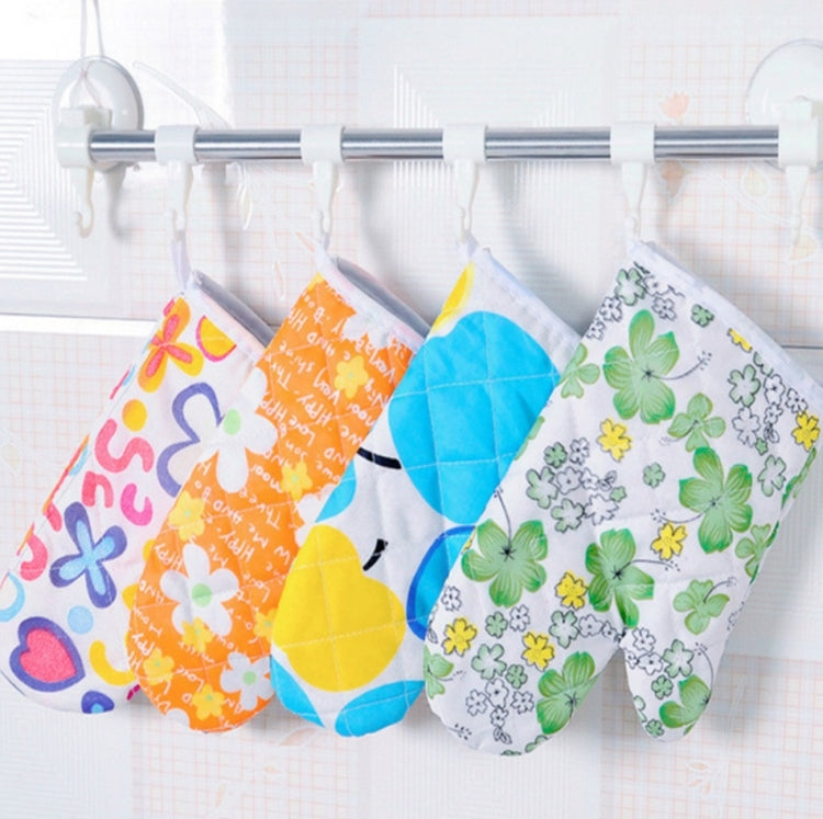 10個一賣 微波爐手套防燙家用烤箱烘焙耐高溫隔熱手套 顏色隨機