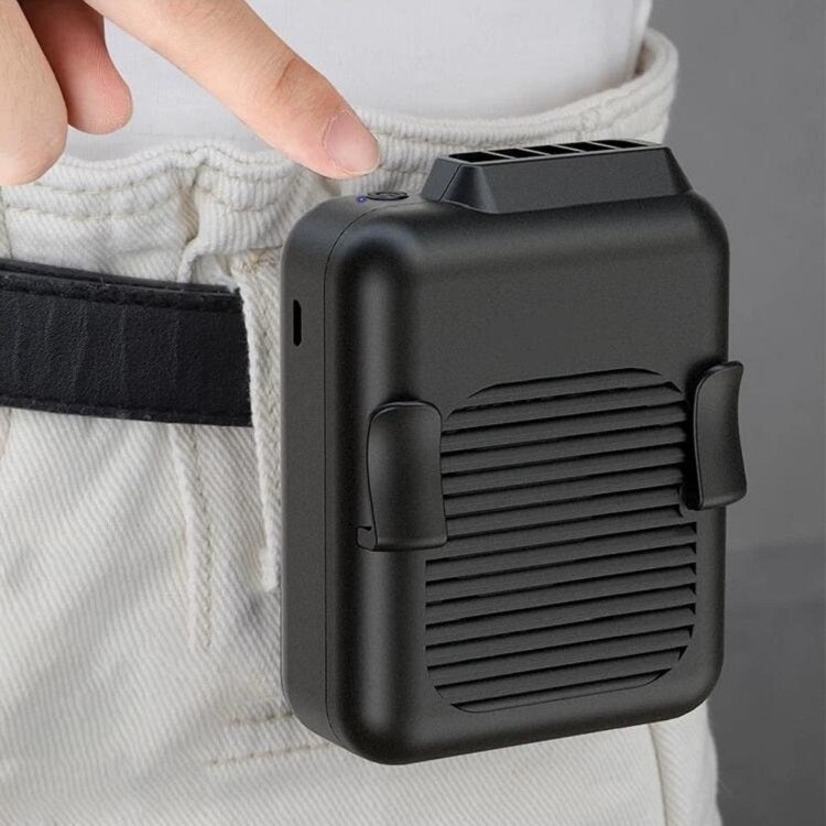 迷你掛腰式風扇USB充電無恭弘=叶 恭弘便攜手持風扇