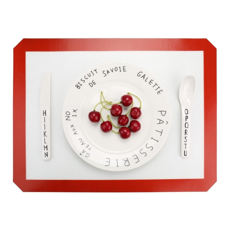 鉑金玻纖有機硅膠糕點蛋糕餅乾揉面不粘墊烘烤墊