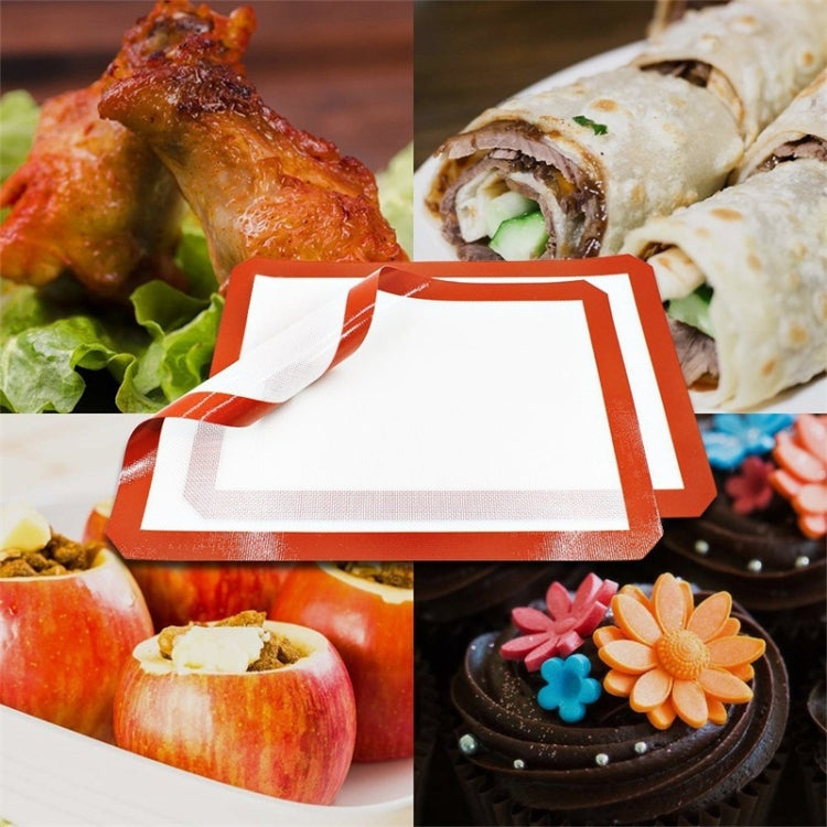 鉑金玻纖有機硅膠糕點蛋糕餅乾揉面不粘墊烘烤墊