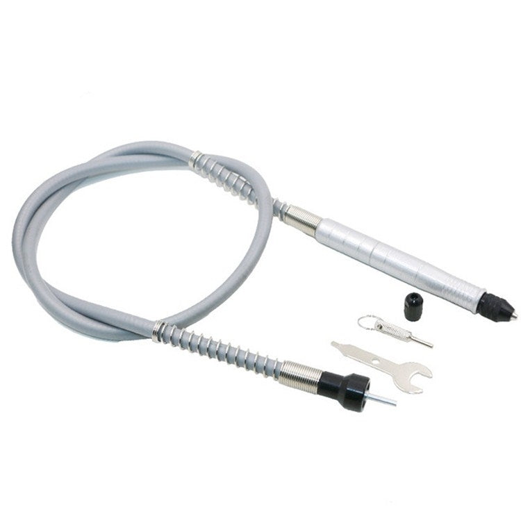 電動螺絲刀多功能軟軸扭力電鑽連接桿軟軸帶夾頭款