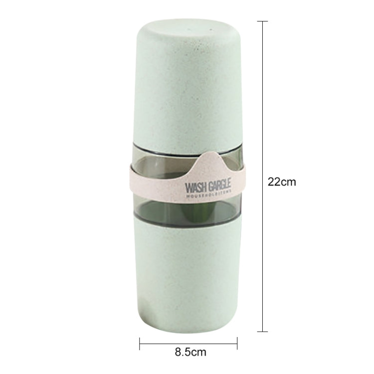 便攜式雙層洗套裝牙刷架牙刷盒洗漱杯