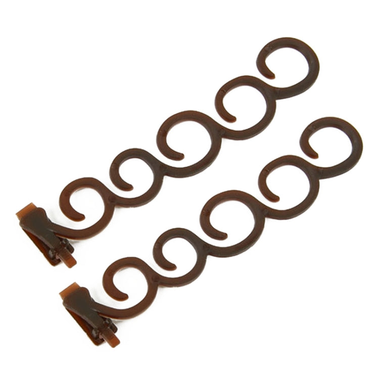 優雅頭髮編織花魔術髮夾 隊列扭曲辮子髮型造型配件 尺寸:13.5x2.5cm