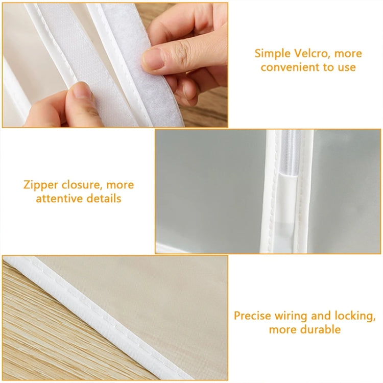 PEVA立體型防塵罩防塵掛袋收納袋防水套