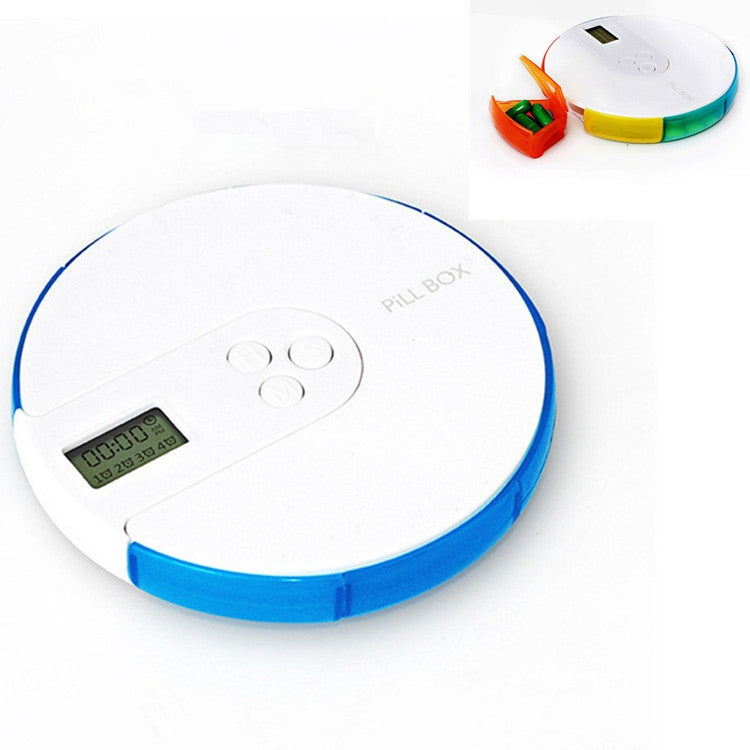 一周便攜式計時智能藥盒 老人服藥定時提醒电子藥盒