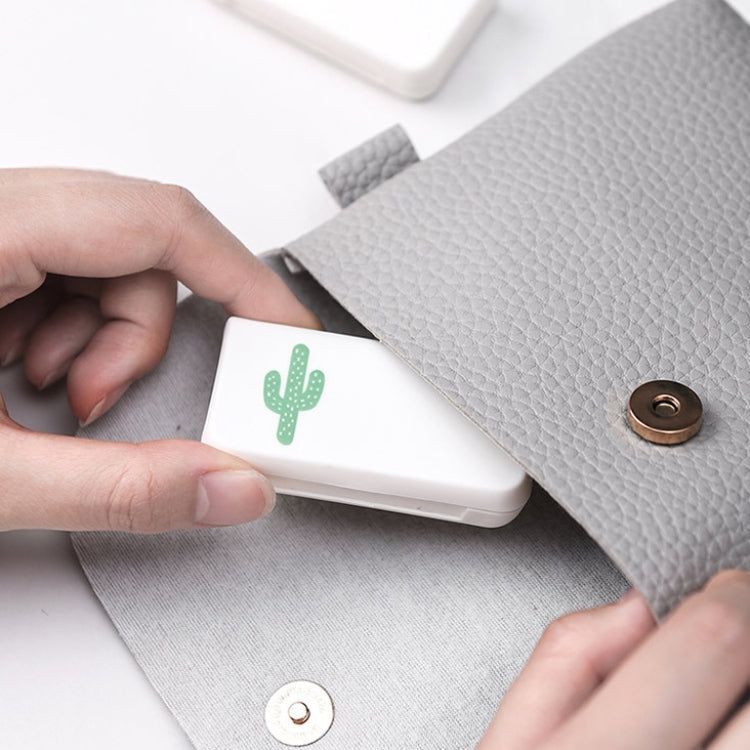 2 PCS便攜式迷你藥盒醫藥盒3個網格旅行家用醫療藥品容器家用支架盒收納盒