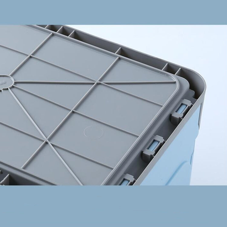 學生書籍整理神器塑料摺疊收納盒車載儲物箱