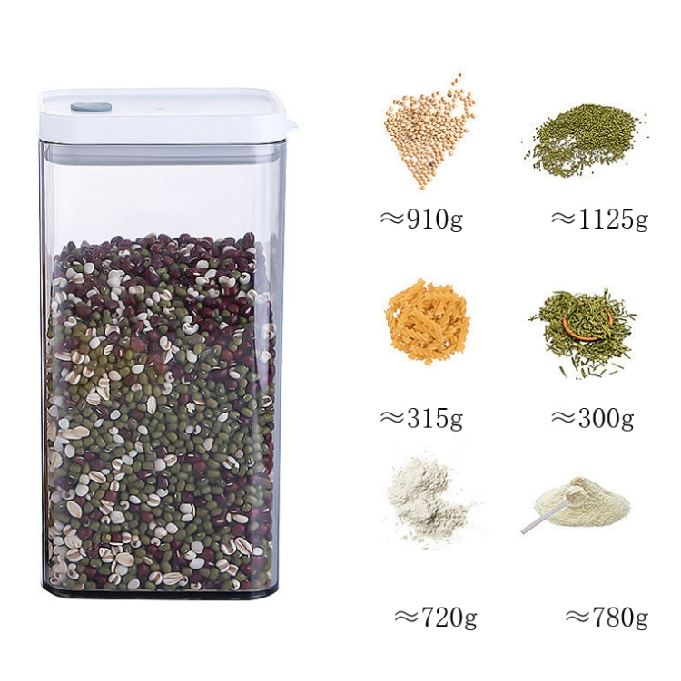 家用五穀雜糧透明密封罐帶蓋食品級儲物罐乾果零食收納罐