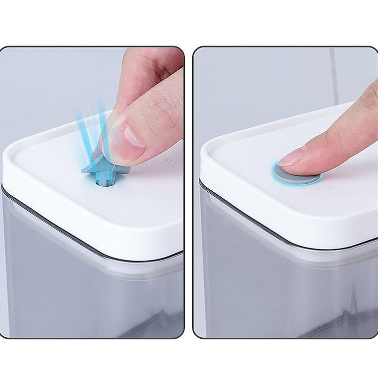 家用五穀雜糧透明密封罐帶蓋食品級儲物罐乾果零食收納罐