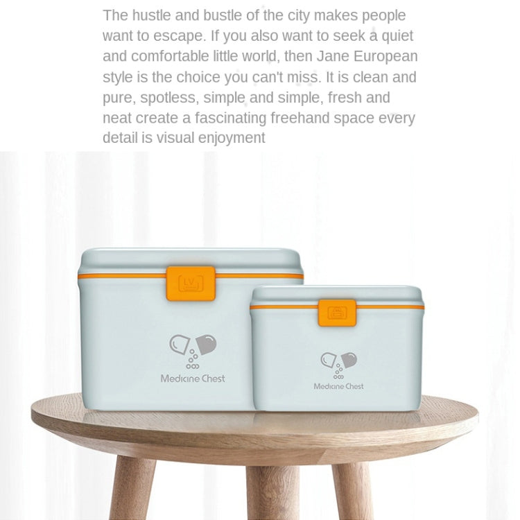 金隆興 9659迷你款家用塑料手提醫藥收納箱