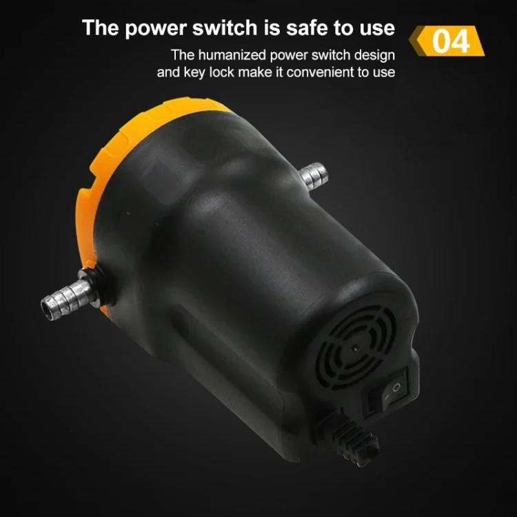 24V 60W 電動抽油泵汽車更換機油泵抽柴油泵微型自吸加油泵