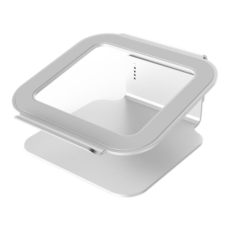 高度可調節鋁合金筆記本電腦散熱支架360旋轉符合人體工程學的10-17英寸筆記本電腦支架，適用於MacBook Air Pro