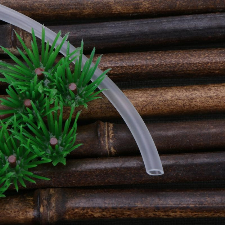 4x6mm 軟硅膠氧氣泵軟管專業水族箱魚缸過濾器增氧管