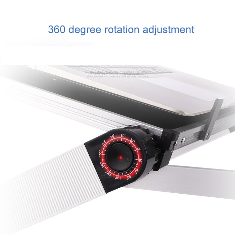 通用360度調節摺疊鋁合金筆記本電腦支架