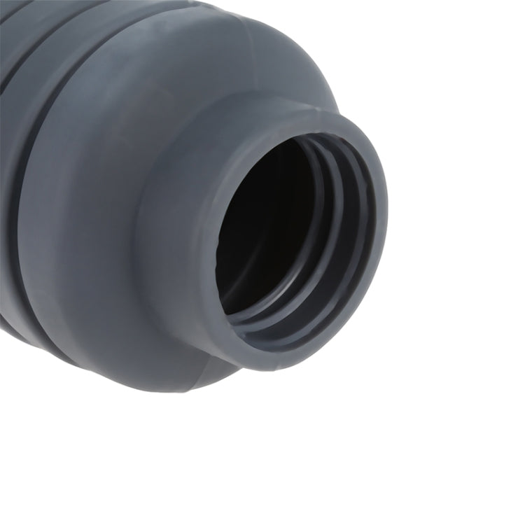 便攜式硅膠水壺 可伸縮摺疊咖啡瓶 戶外旅行飲用運動飲料水壺，容量：500ml