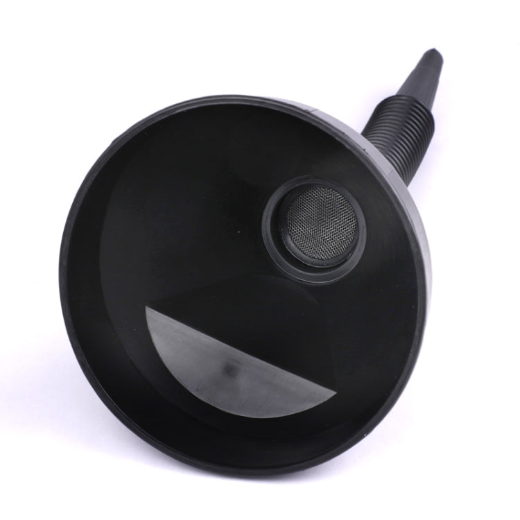 通用汽車卡車摩托車填充塑料汽車漏斗與軟噴口管道倒油工具